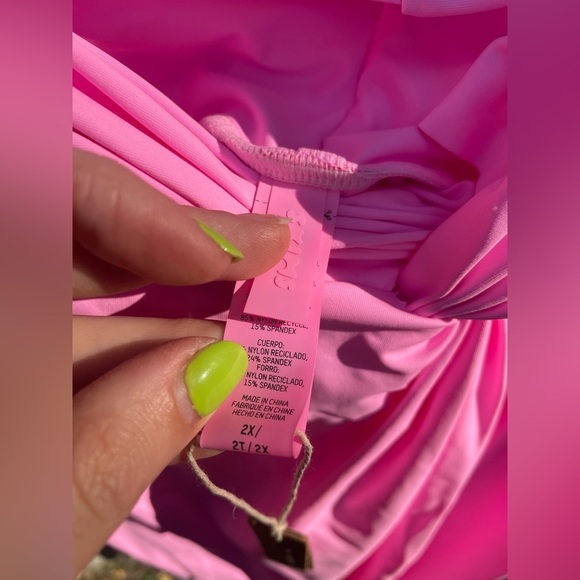 Skims recycled swim sarong skirt in light pink New with Tags! - Picture 4 of 6